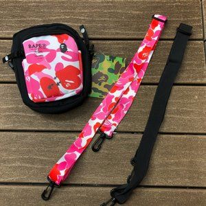 Bape ABC Pink Sidebag